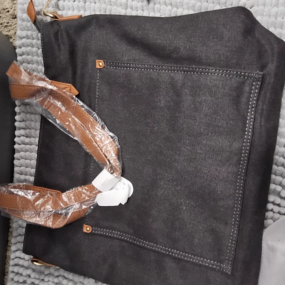 New Ampere Creations Stylish Coal Tote Bag